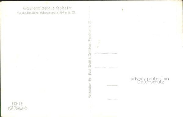 Sasbachwalden Sternenwirtshaus Hohritt – Bild 2