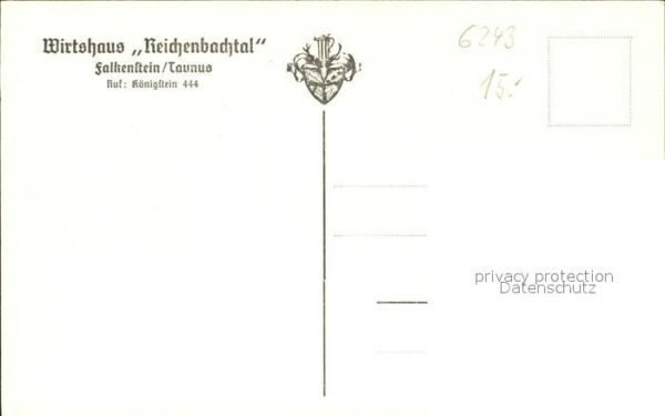 Falkenstein Taunus Wirtshaus Reichenbachtal – Bild 2