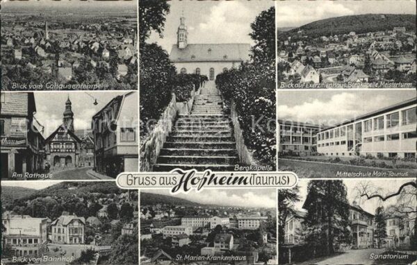 Hofheim Taunus Mittelschule Main-Taunus Sanatorium St.