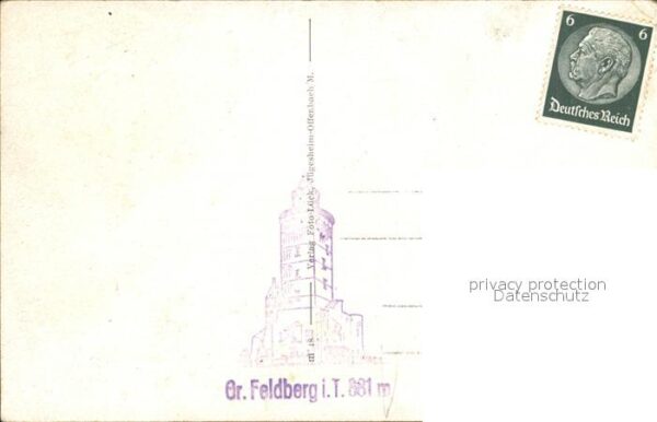 Grosser Feldberg Taunus Siegfried Brunhilde – Bild 2