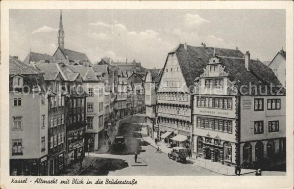 Kassel Altmarkt Brüderstrasse Drahtwerk Linker