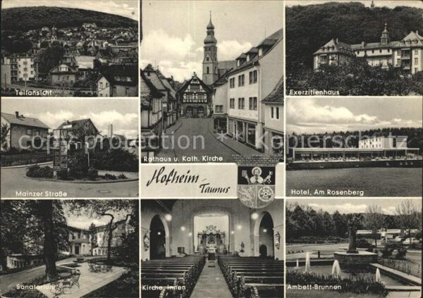 Hofheim Taunus Mainzer Strasse Sanatorium Hotel Am Ros