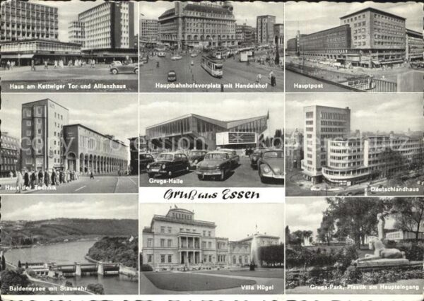 Essen Ruhr Hauptpost Deutschlandhaus Haus der Tech