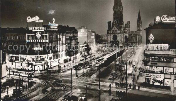 Berlin Kurfürstendamm Wiederaufbau Kaiser-Wilh