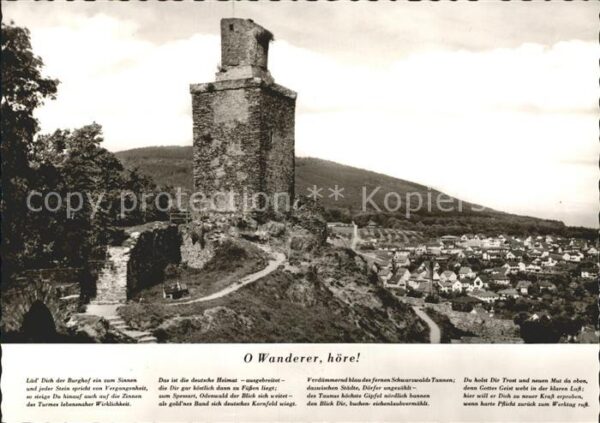 Falkenstein Taunus Burg Falkenstein