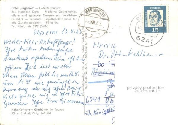 Glashuetten Taunus Fliegeraufnahme – Bild 2