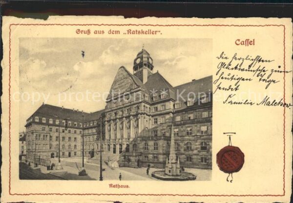 Kassel Rathaus Ratskelelr