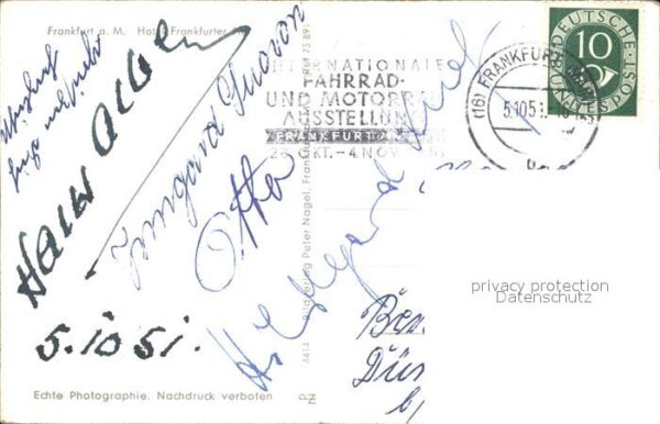 Frankfurt Main Hotel Frankfurter Hof – Bild 2