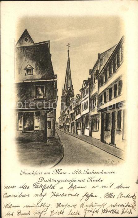 Frankfurt Main Dreikönigsstrasse Kirche