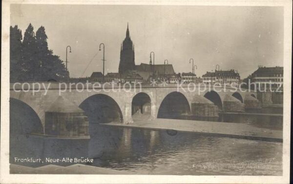Frankfurt Main Neue Alte Brücke