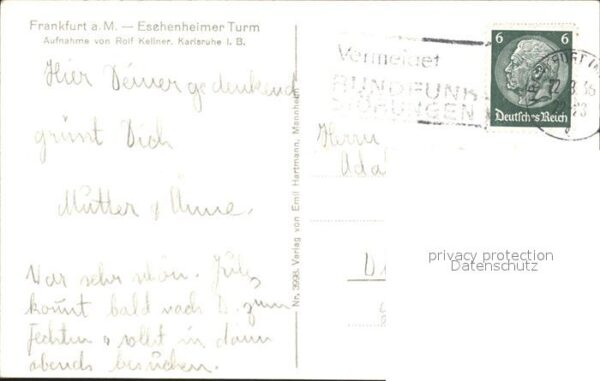 Frankfurt Main Eschenheimer Turm – Bild 2