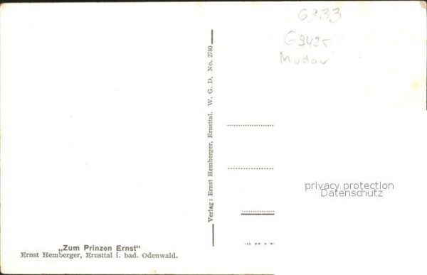 Ernsttal Baden Zum Prinzen Ernst – Bild 2