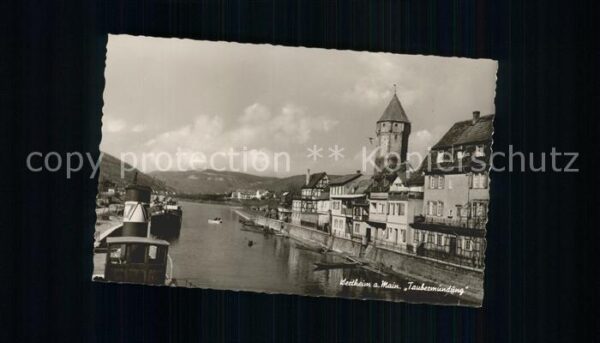 Wertheim Main Taubermündung