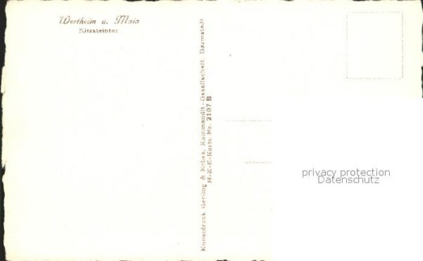 Wertheim Main Kitzsteintor – Bild 2