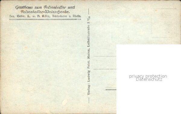Ruedesheim Rhein Felsenkeller- Weinschenke – Bild 2