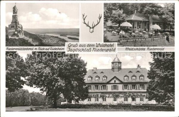 Ruedesheim Rhein Waldhotel Jagdschloss Niederwald Nation