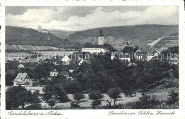 Gundelsheim Wuerttemberg Sanatorium Schloss Horneck