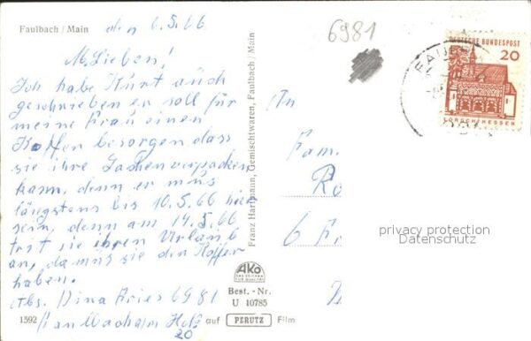 Faulbach Unterfranken Main – Bild 2