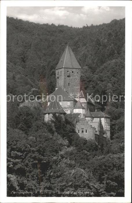 Zwingenberg Baden Neckar Schloss Zwingenberg