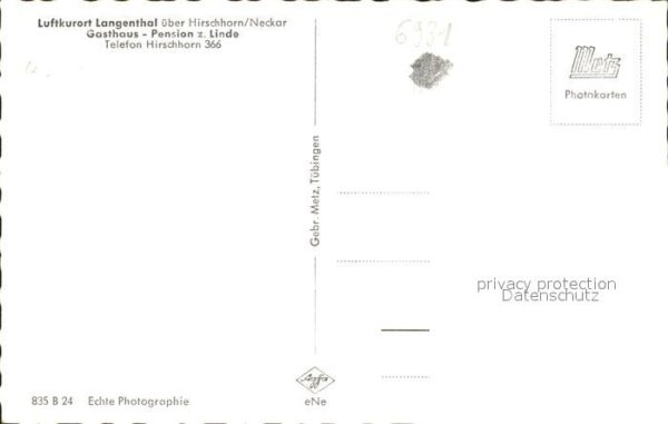 Langenthal Odenwald Gasthaus Pension Zur Linde – Bild 2