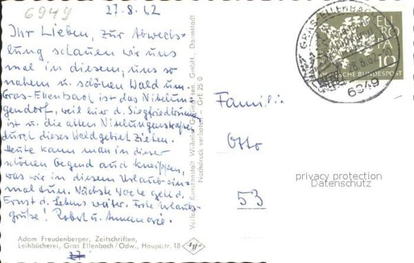 Grasellenbach Siegfriedbrunnen Walburgiskapelle – Bild 2