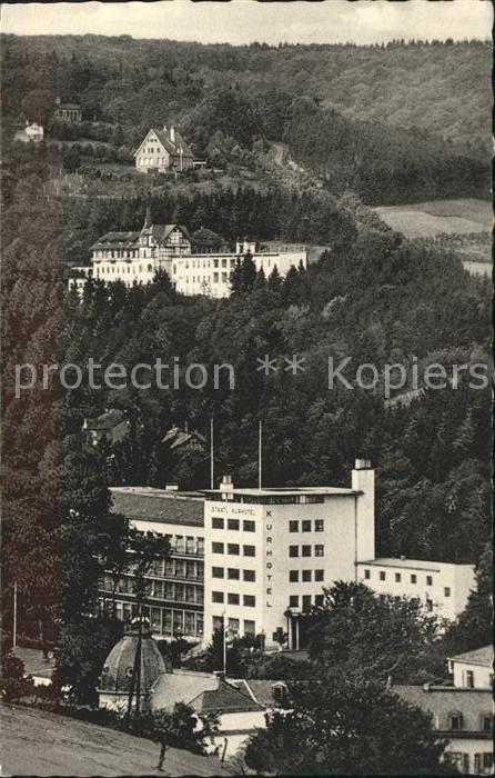 Bad Schwalbach Staatliches Kurhotel Paulinenberg Villa