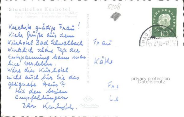 Bad Schwalbach Staatliches Kurhotel – Bild 2