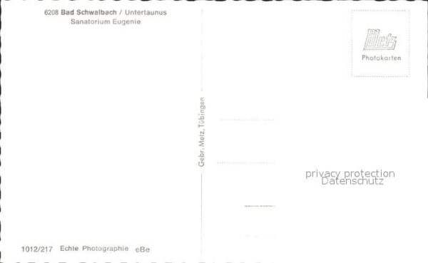 Bad Schwalbach Sanatorium Eugenie – Bild 2