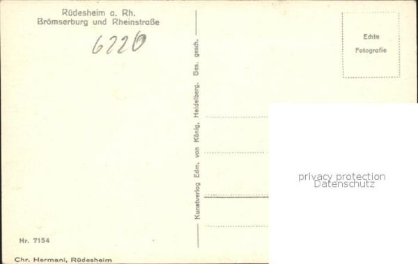Ruedesheim Rhein Brömserburg Rheinstrasse – Bild 2