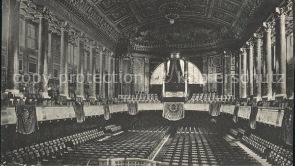 Wiesbaden Neues Kurhaus Kontertssaal Kaiserloge
