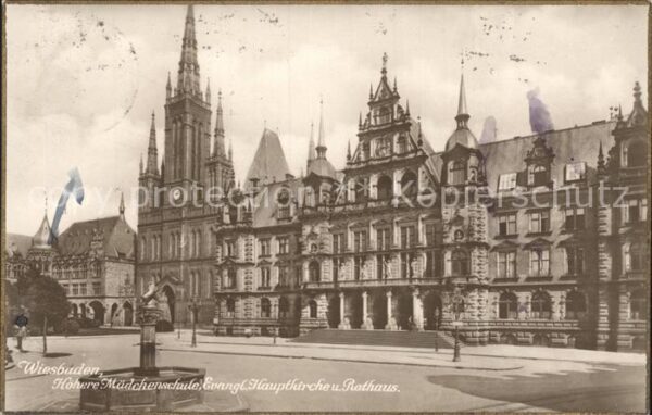 Wiesbaden Höhere Mädchenschule Evangelische Haupt