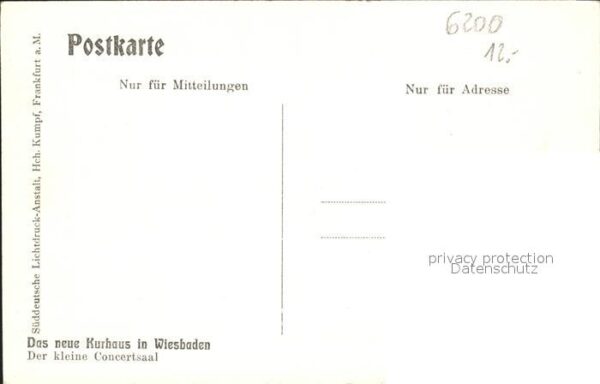 Wiesbaden Neue Kurhaus Kleiner Konzertsaal – Bild 2