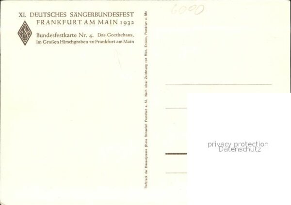 Frankfurt Main Goethehaus – Bild 2