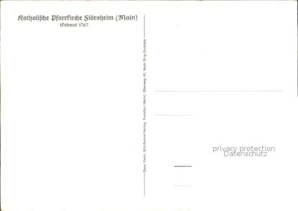 Floersheim Main Katholische Pfarrkirche – Bild 2
