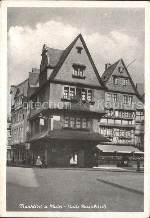 Frankfurt Main Haus Rosenbusch