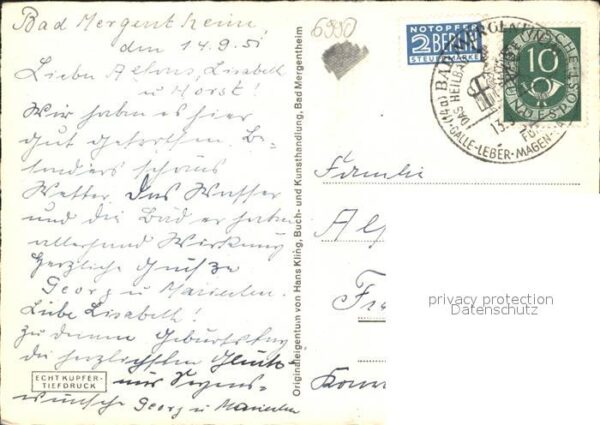 Bad Mergentheim Albert- und Wilhelmsquelle – Bild 2