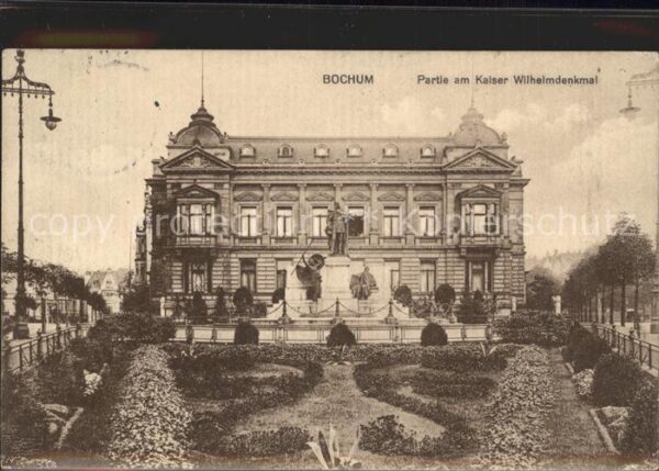 Bochum Partie am Kaiser Wilhelmdenkmal