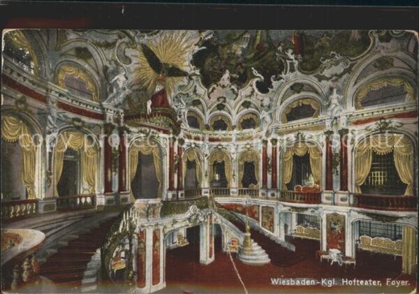 Wiesbaden Königliches Hoftheater Foyer