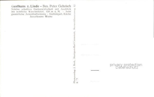 Winkel Odenwald Gasthaus zur Linde – Bild 2