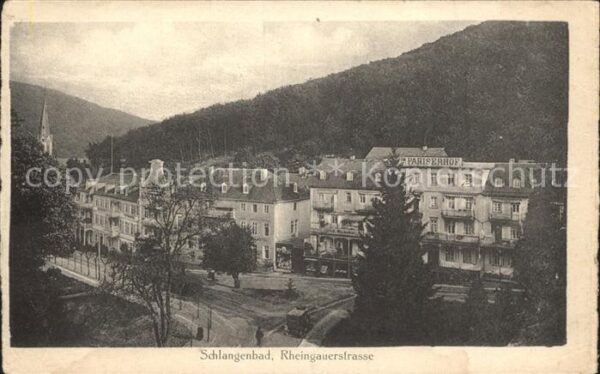 Schlangenbad Taunus Rheingauerstrasse