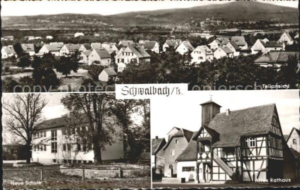 Schwalbach Taunus Wernersbach Rathaus Schule