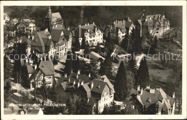 Falkenstein Taunus Fliegeraufnahme