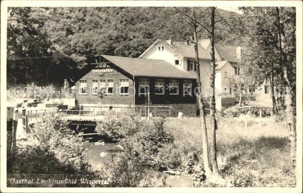 Wispertal Gasthaus Laukenmühle
