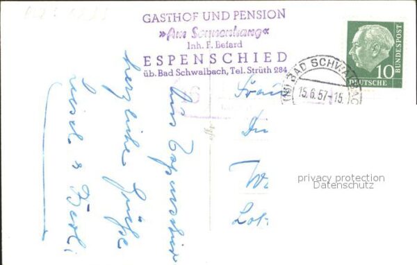 Espenschied Gasthaus Pension am Sonnenhang – Bild 2