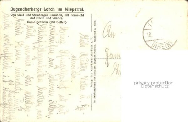 Lorch Rheingau Fliegeraufnahme Jugendherberge – Bild 2