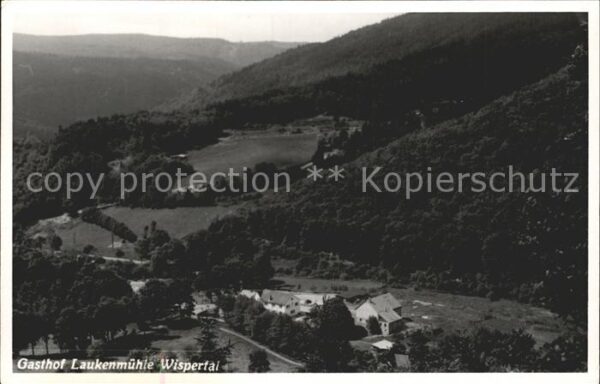 Wispertal Gasthaus Laukenmühle
