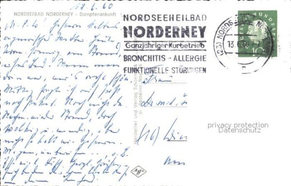 Norderney Nordseebad Anlegestelle Dampfer Pferdekutsche – Bild 2