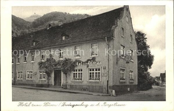 Zwingenberg Baden Neckar Hotel zum Löwen