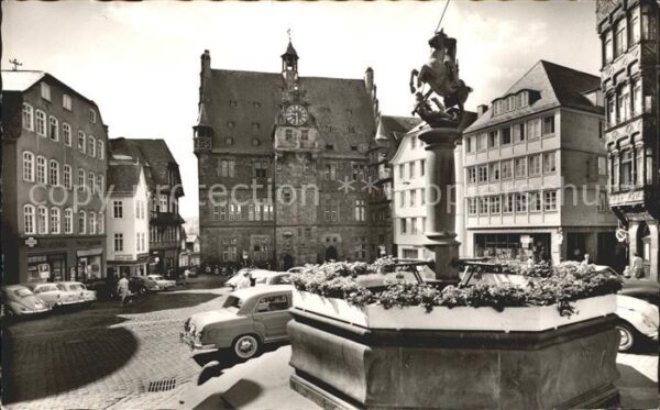 Marburg Lahn Marktplatz