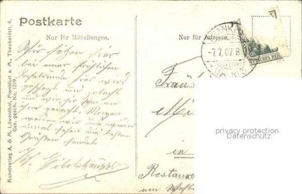 Marburg Lahn Stich aus dem Mittelalter – Bild 2